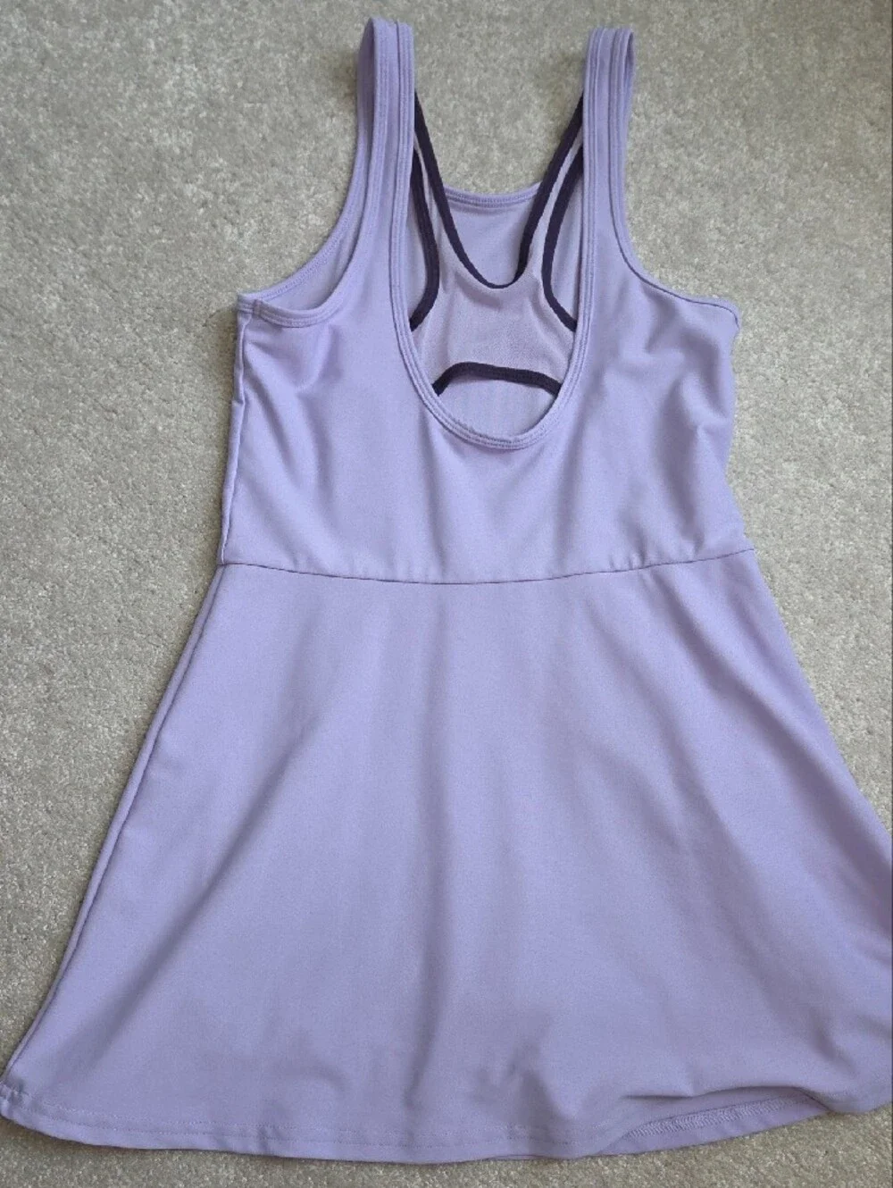 Girls Tennis Dress, lilac, Size 10/12, Large